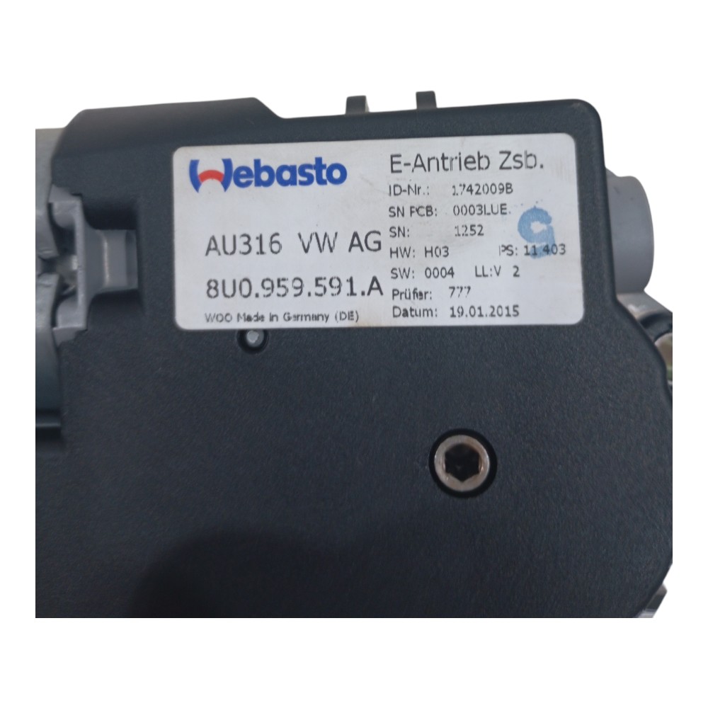 Motor Teto Solar Audi Q3 2014 Cod 1717823b 3