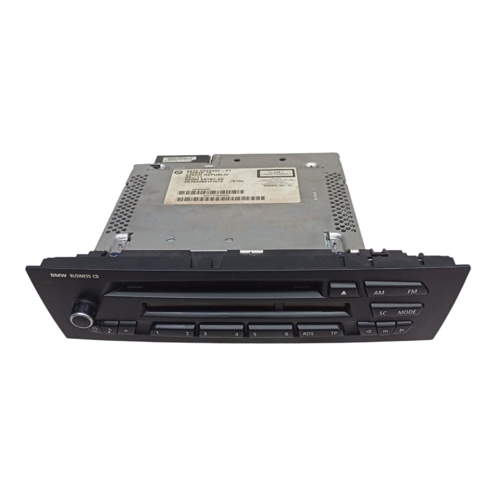 Radio Cd Player Bmw X1 2.0 Aspirada 2010 2011 2012