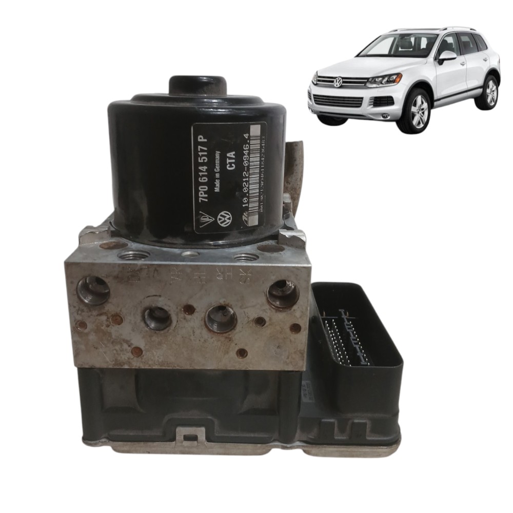 Modulo central abs diant dir vw touareg 4.2 v8 fsi 2013 5