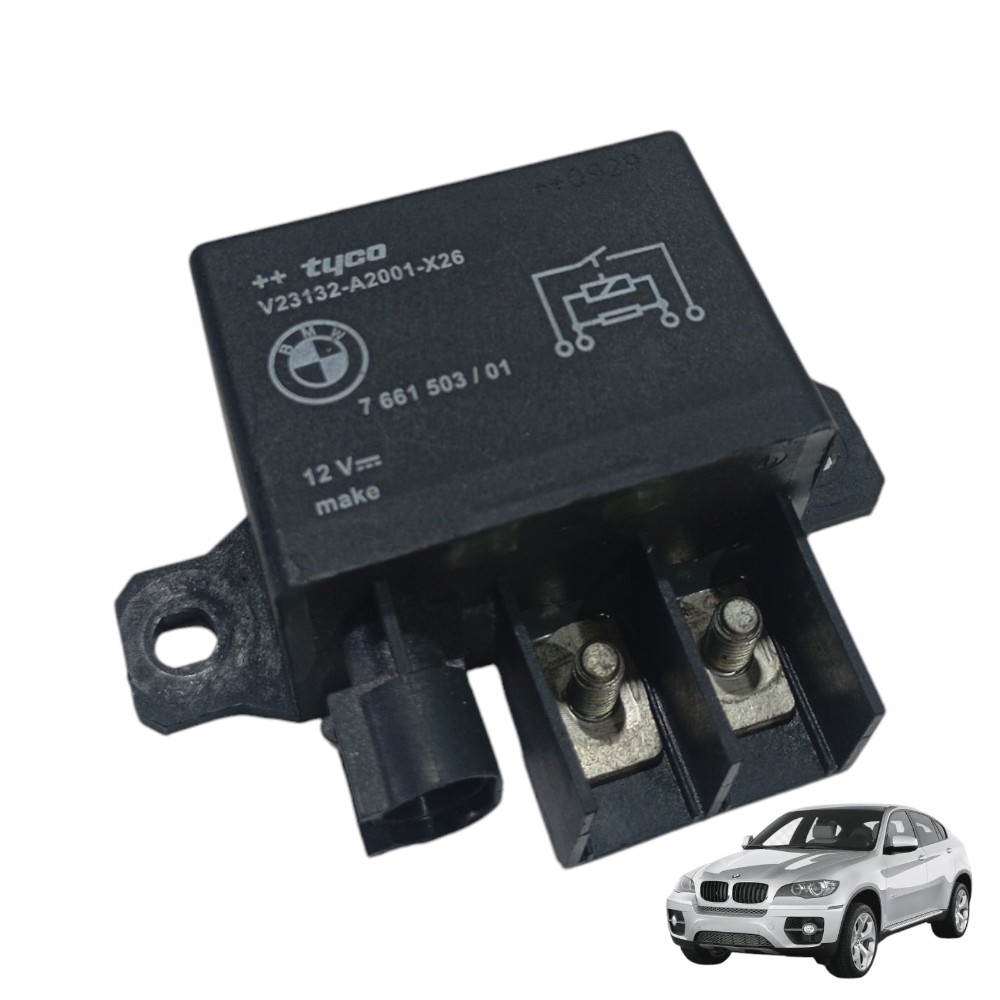 Módulo Rele Partida Bmw X6 4.4 V8 2010 E71 Cod 766150301