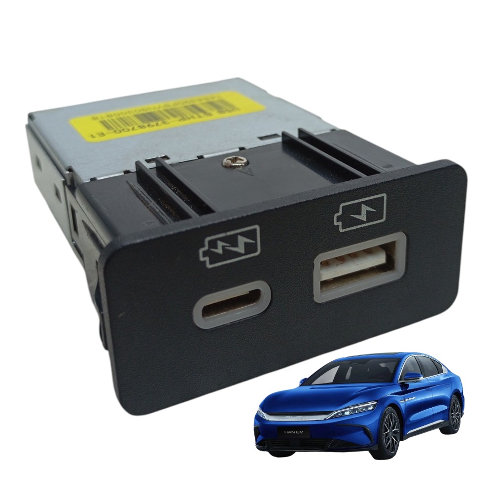 Entrada Tomada Usb C Byd Han 680ev Song Plus Dolphin 2023 1