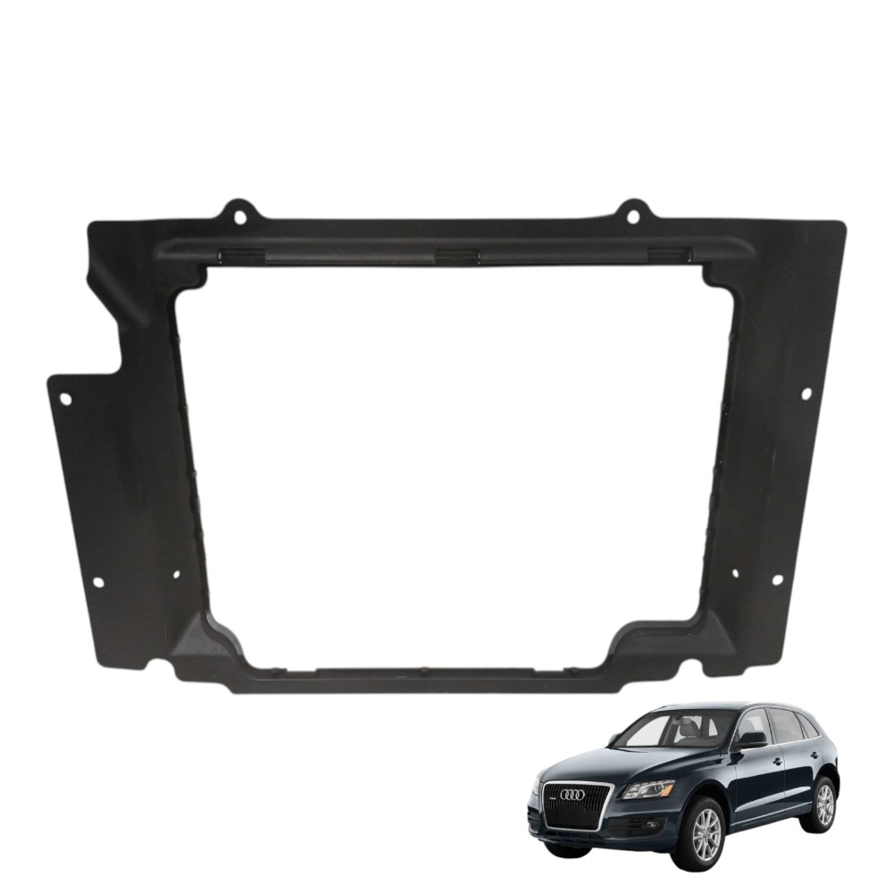 Moldura Tampa Macaco Chave Roda Audi Q5 2.0 Turbo 2010 2011 Preto 1