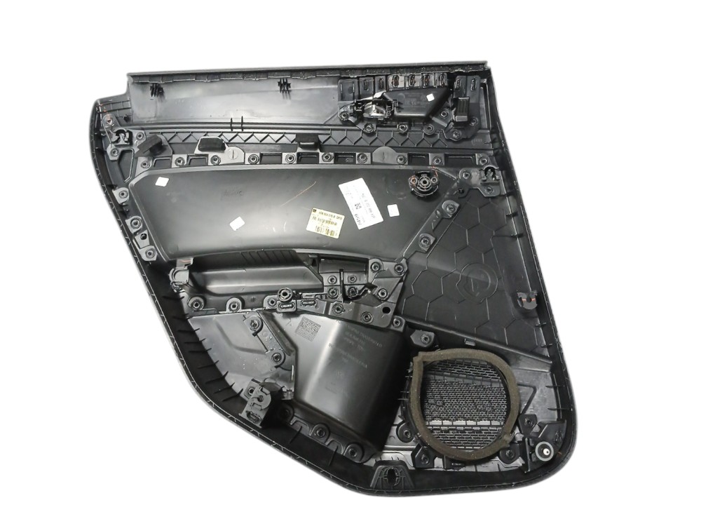 Forro Porta Traseira Direita Vw Nivus Highline 1.0 2021 2022 Cinza-escuro