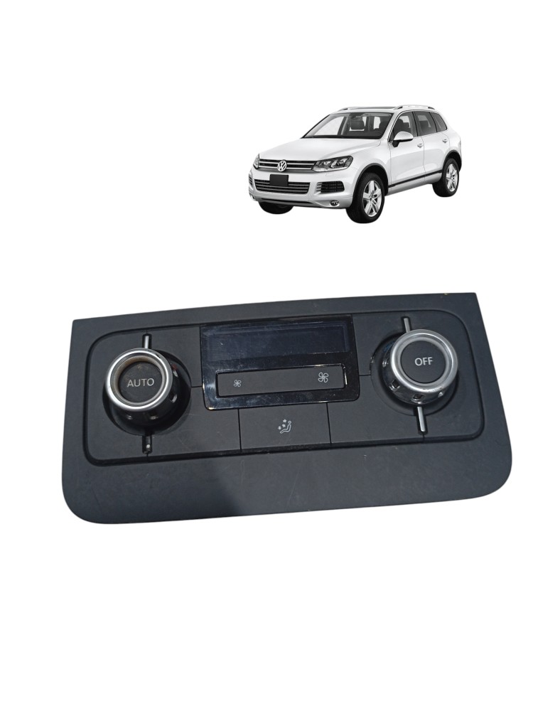 Botão Comando Ar Condicionado Volkswagen Touareg 4.2 V8 2014 Preto