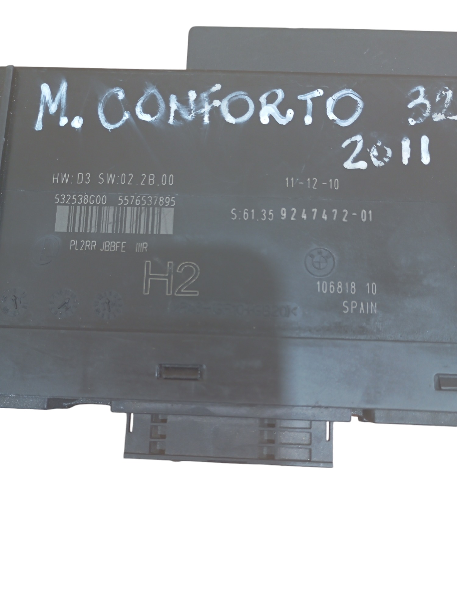 Módulo Conforto Bmw X1 2.0 2010 2011 2012 2013 2014 E84 4