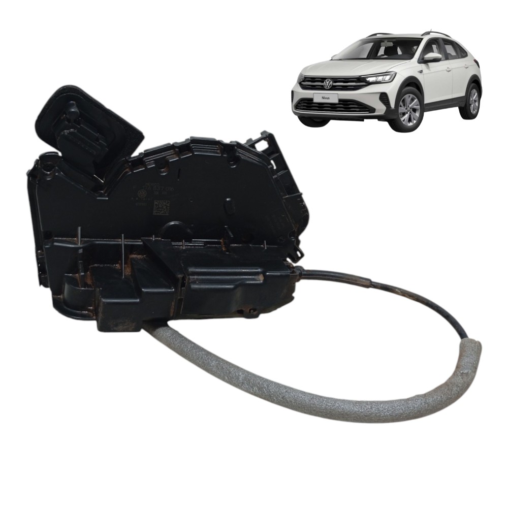 Fechadura Porta Dianteira Direita Vw Nivus Polo Virtus 2021 1