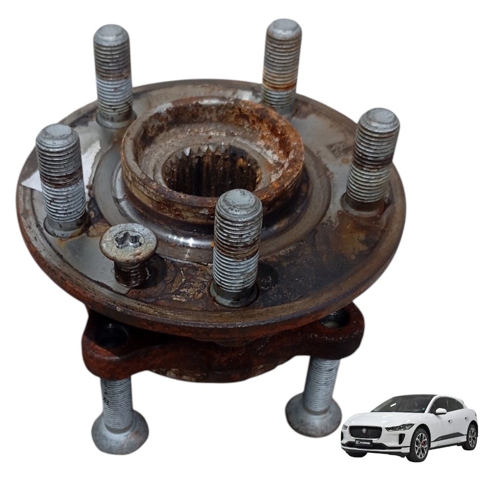 Cubo de roda dianteiro direito jaguar ipace eletrico 2020