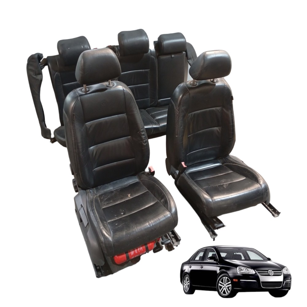 Jogo De Bancos Original Completo Volkswagen Jetta 2.5 2007 1