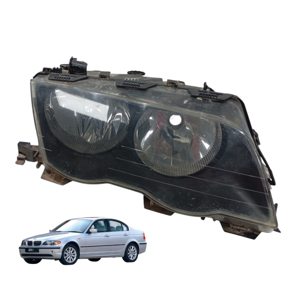 Farol Dianteiro Esquerdo Bmw 320i 323i 325i 328i 2001 E46