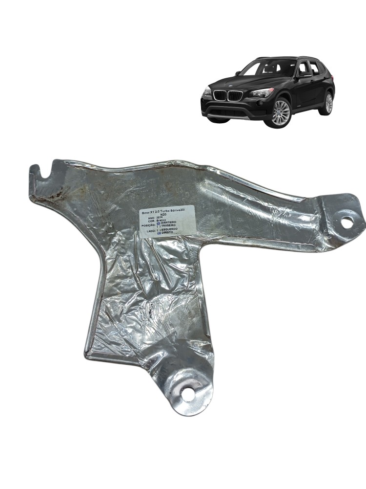 Defletor Protetor Calor Bmw X1 2.0 E84 2014 51487137371 N20