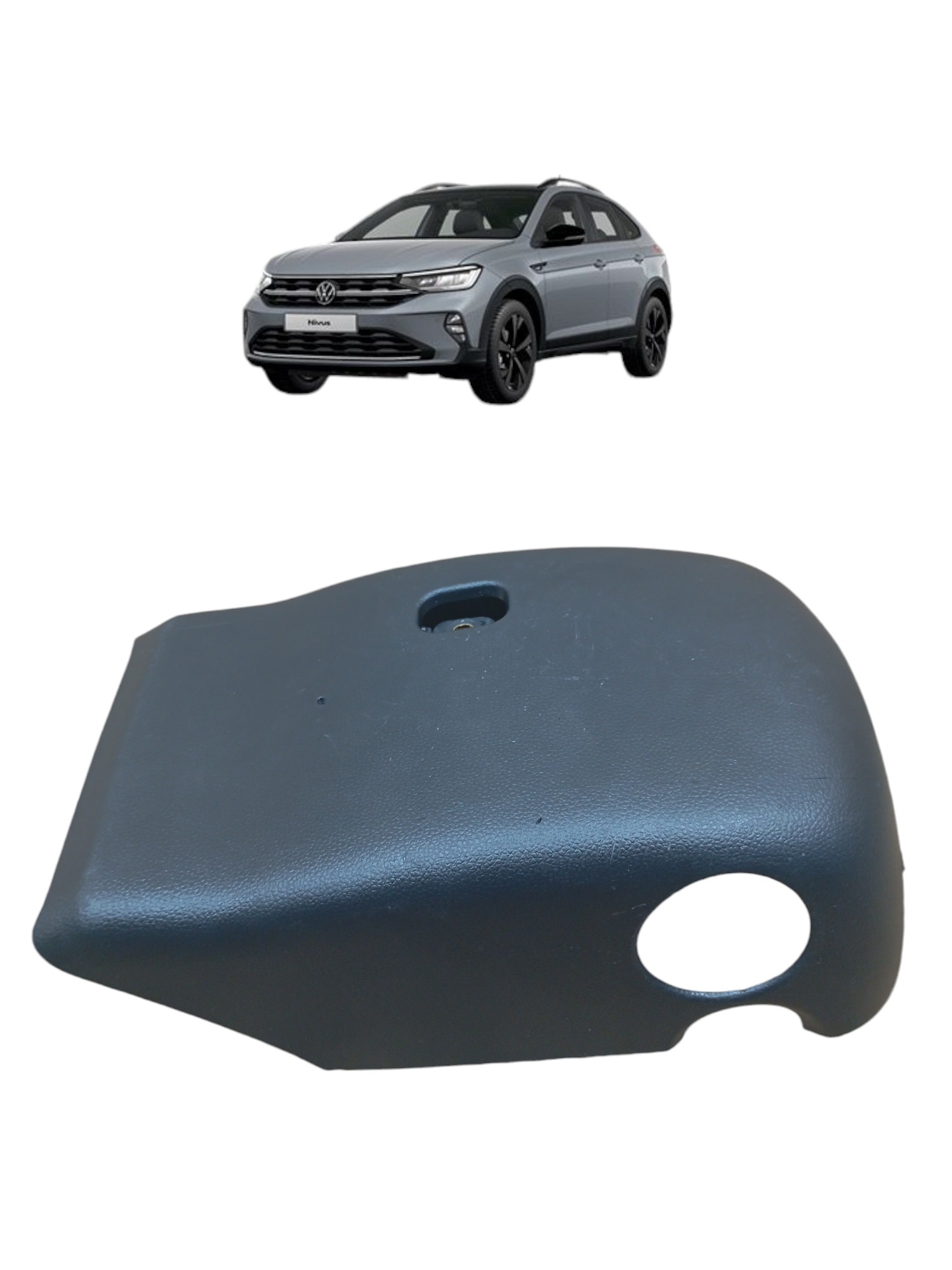 Acabamento Inferior Coluna Direção Vw Nivus 23 Cod6ea858559