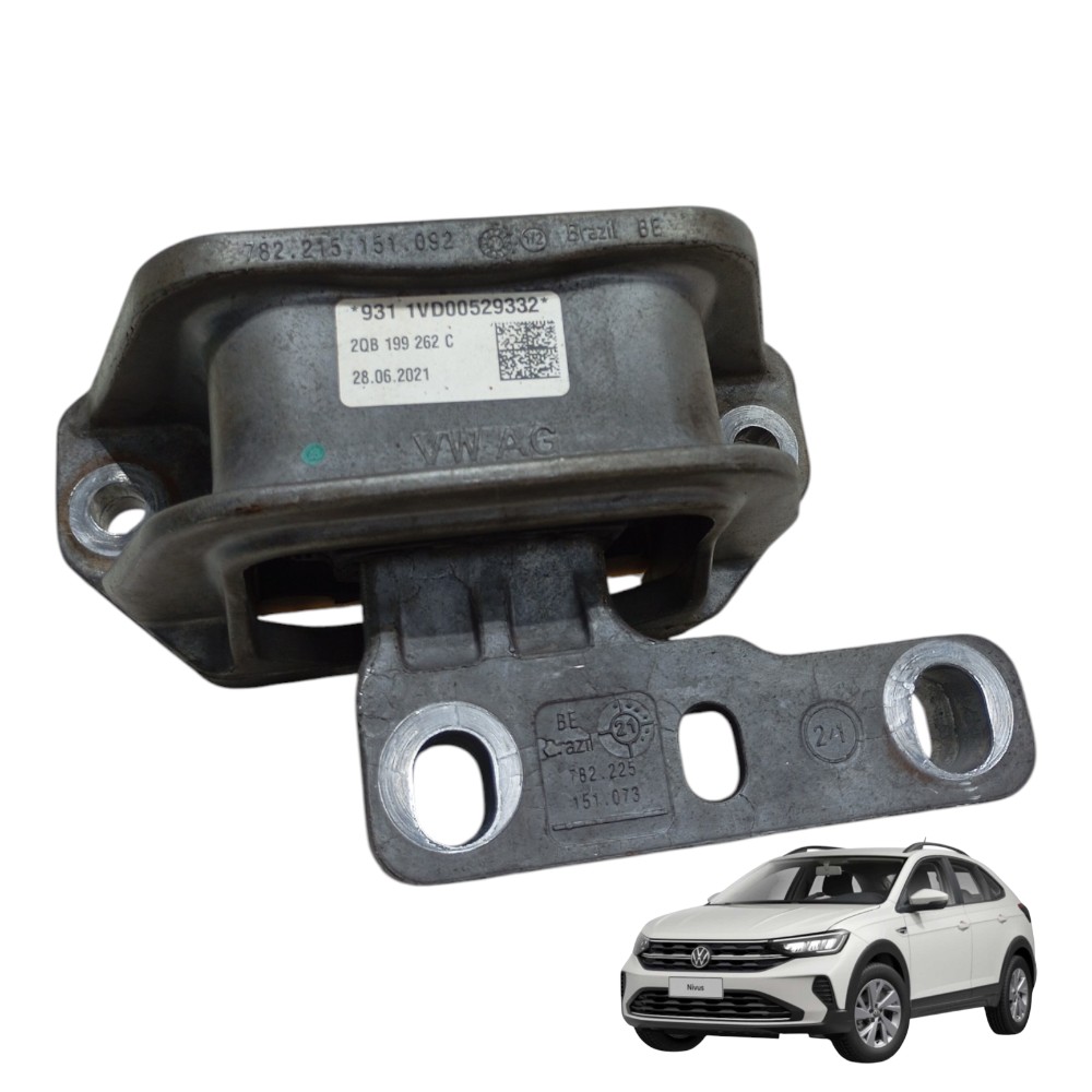 Coxim Direito Motor Volkswagen Nivus 1.0 Turbo Highline 2021 1