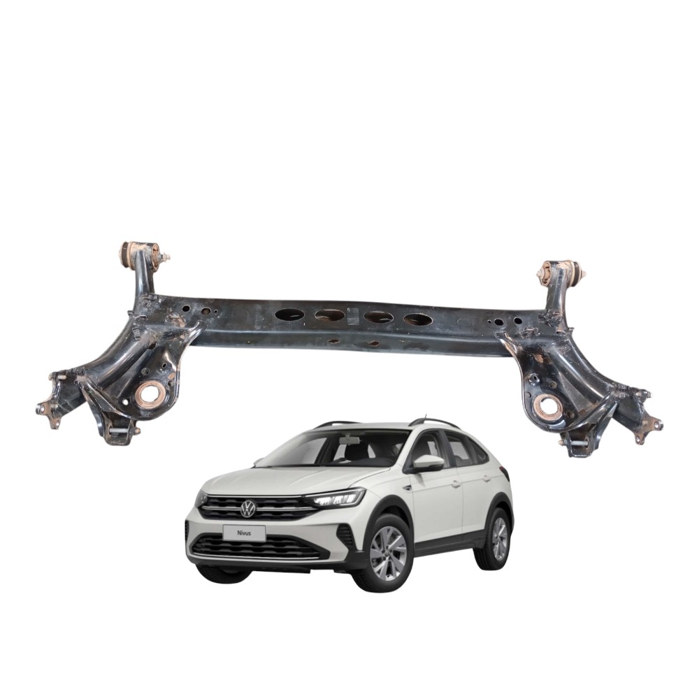 Eixo traseiro Volkswagen nivus tcross highline 1.0 T 2021 1