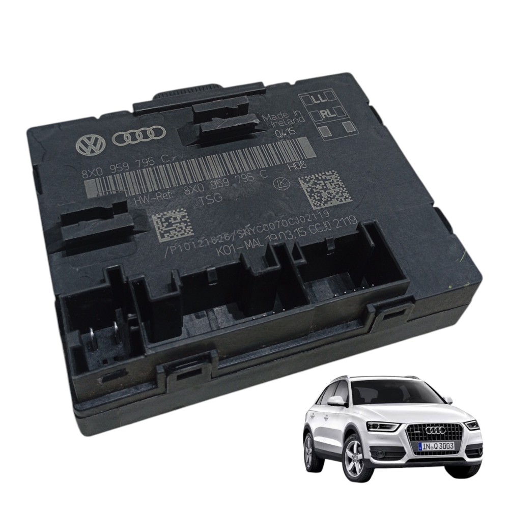 Módulo Porta Traseira Esquerda Audi Q3 2.0 Turbo 2016 2017