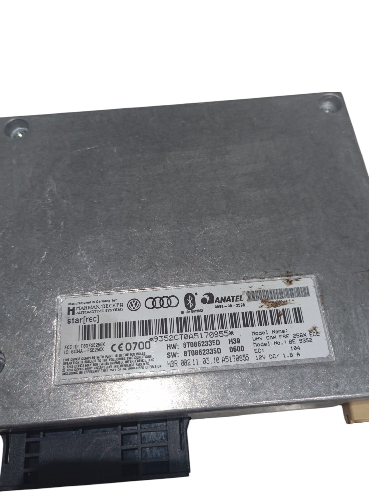 Módulo Bluetooth Audi Q5 2.0 Turbo Tfsi 2010 8t0862335 6