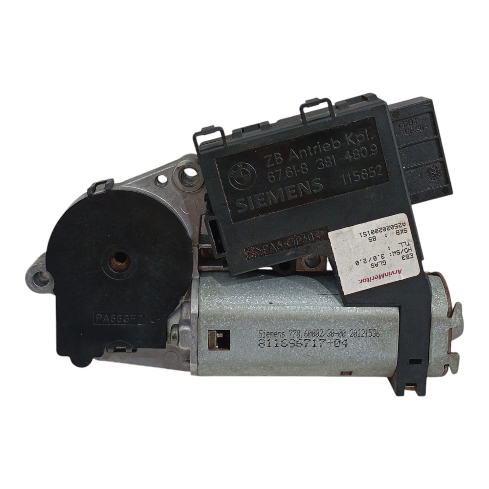 Motor Do Teto Solar Bmw X5 4.4 V8 2003 Cod-676183814809 5