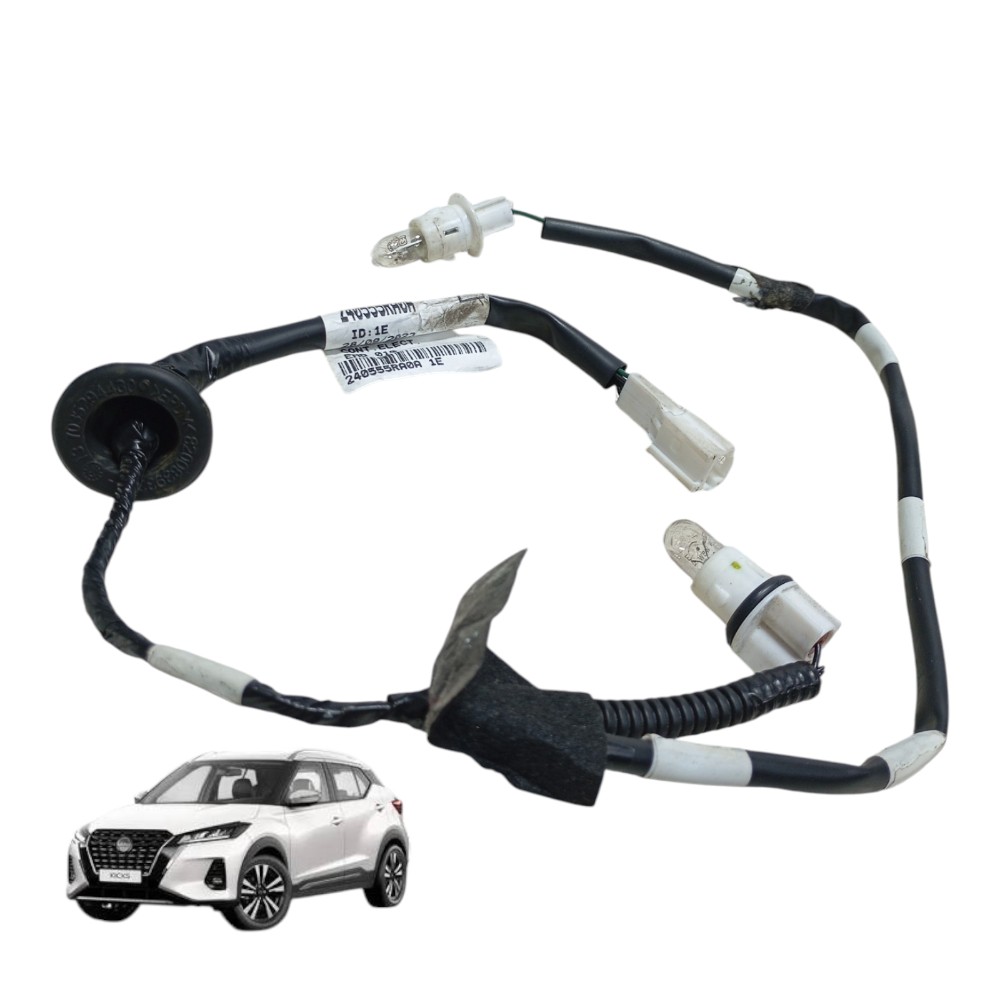 Chicote Luz Placa Traseira Nissan Kicks 1.6 2021 2022 2023 1
