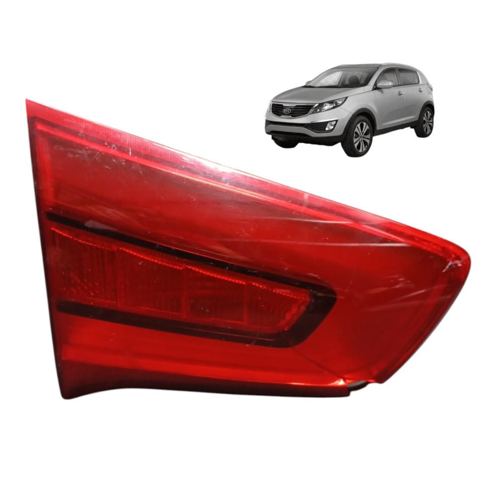 Lanterna Esq Tampa Traseira Kia Sportage 2.0 2014 detalhe