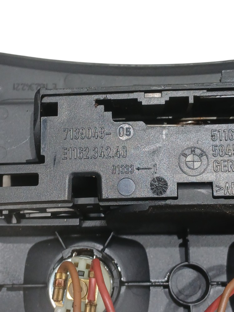 Moldura Cinzeiro Console Central Bmw 335i 3.0 Turbo 2008 3
