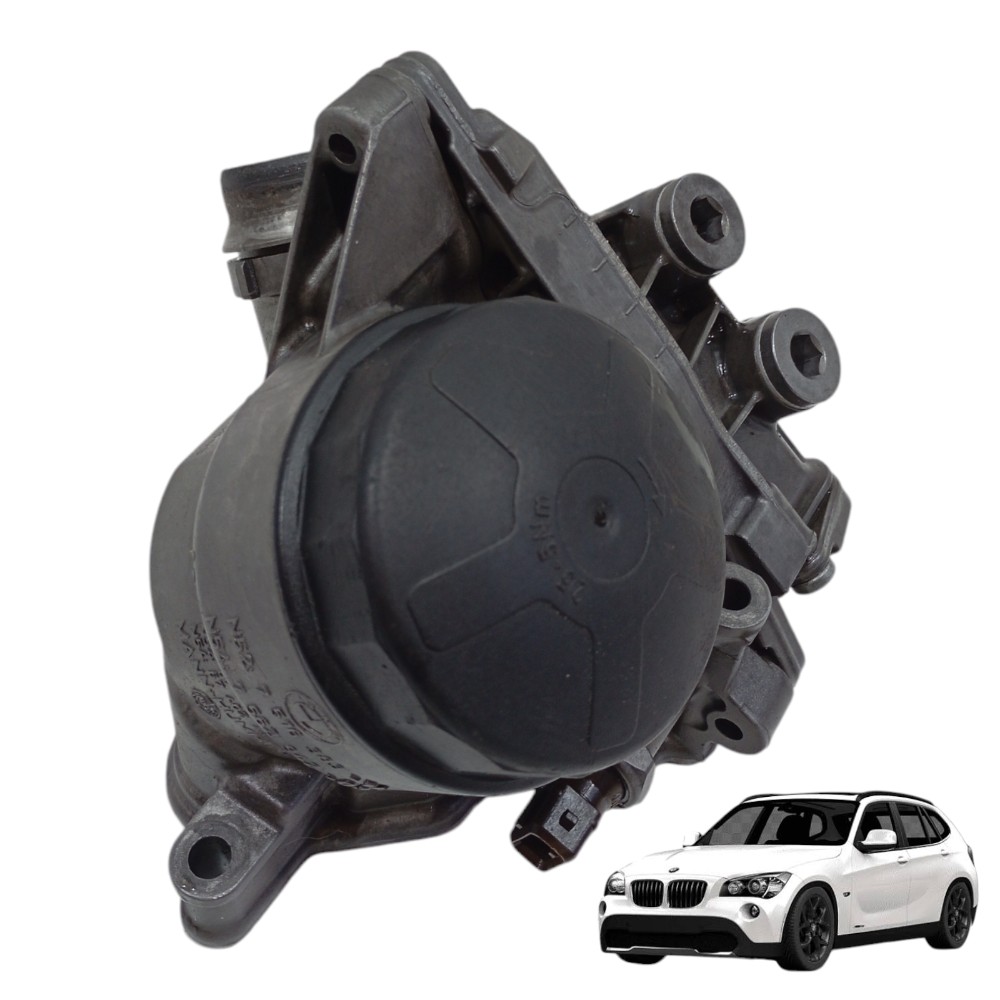 Suporte Filtro Resfriador Óleo Motor Bmw X1 2.0 2010 A 2015