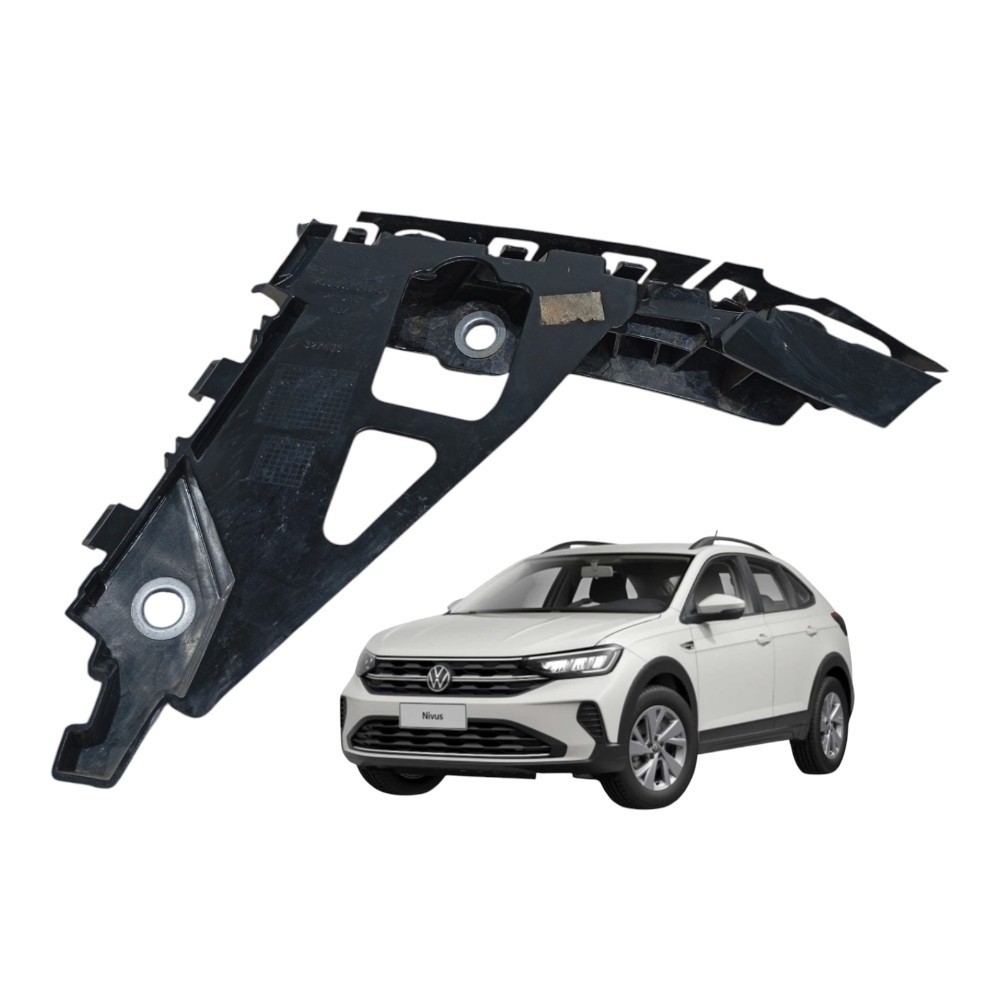 Suporte Guia Parachoque Dianteiro Esquerdo Vw Nivus 1.0 2021