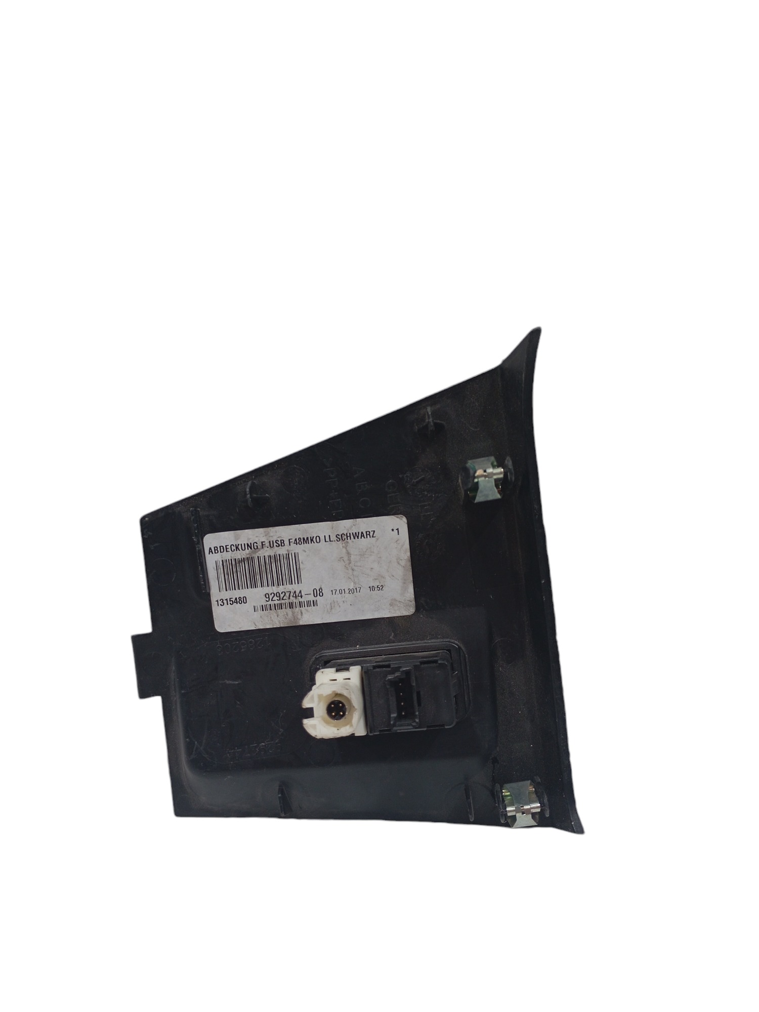 Moldura Entrada Usb Auxiliar Console Bmw X1 2.0 2017 9292744 6