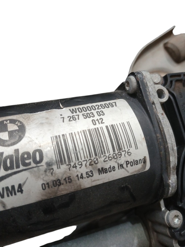 Motor Limpador Parabrisa Bmw 320i 2.0 2013 2014 2015 F30 N20 4
