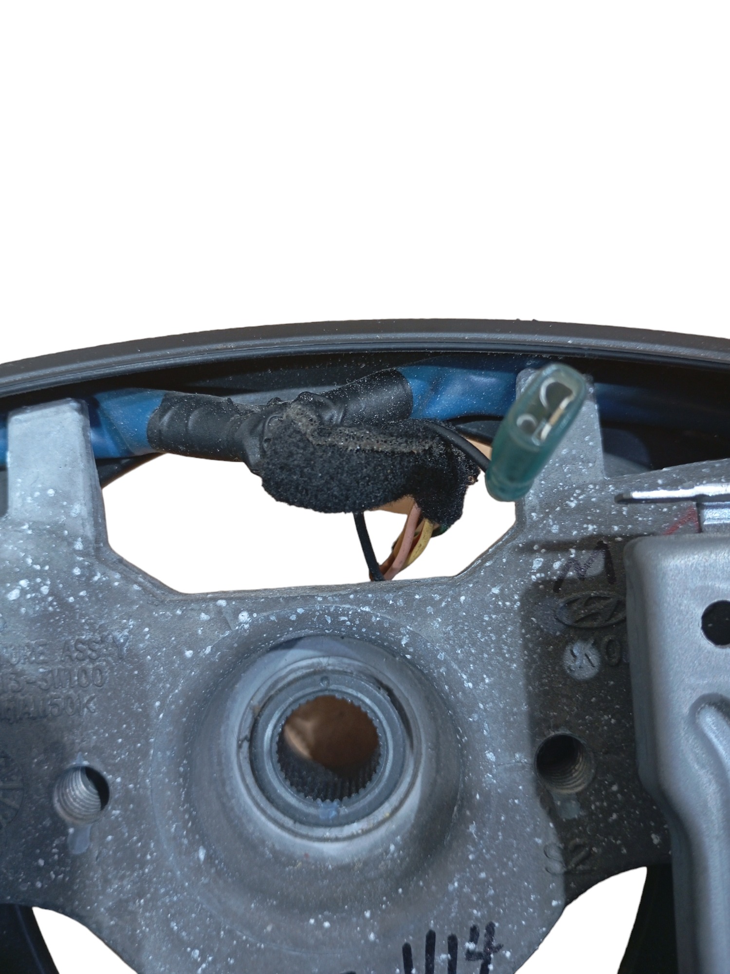 Volante Aro Direção C/ Comando Kia Sportage 2013 2016 Preto 6