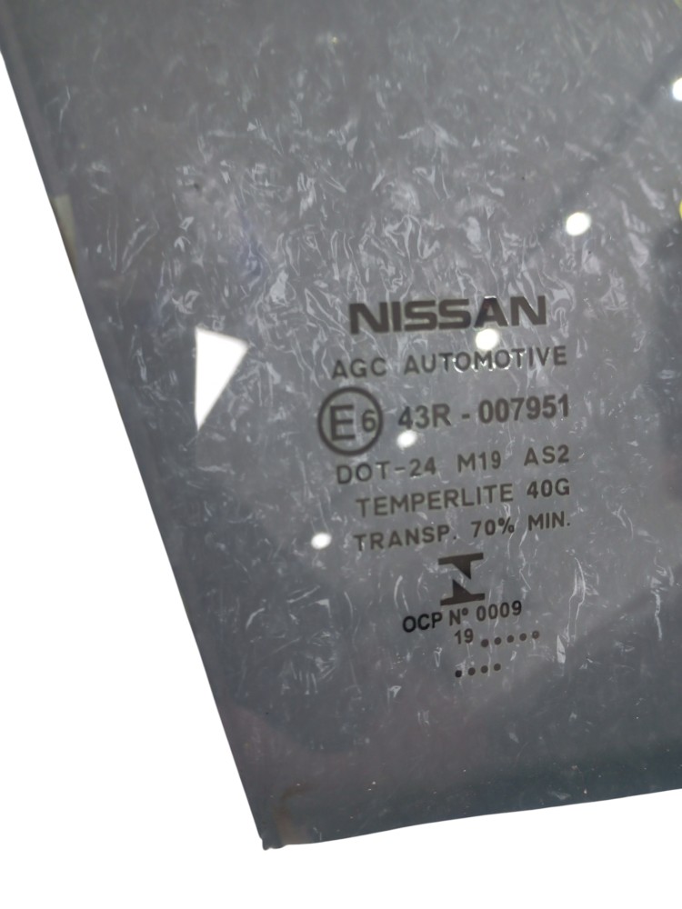 Vidro Porta Dianteira Esquerda Nissan Kicks 1.6 2021 2022 2