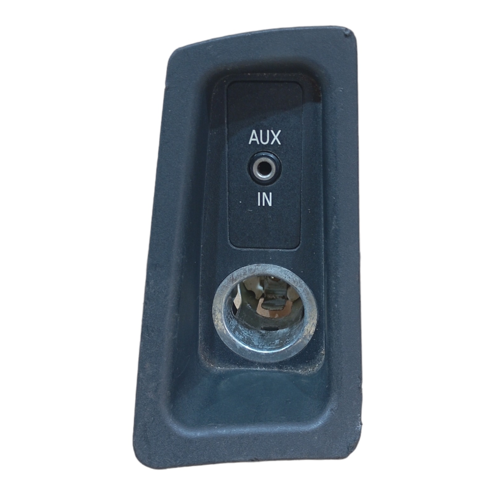 Botão Entrada Cabo Auxiliar Bmw 120i 2.0 2010 61316930561 Preto