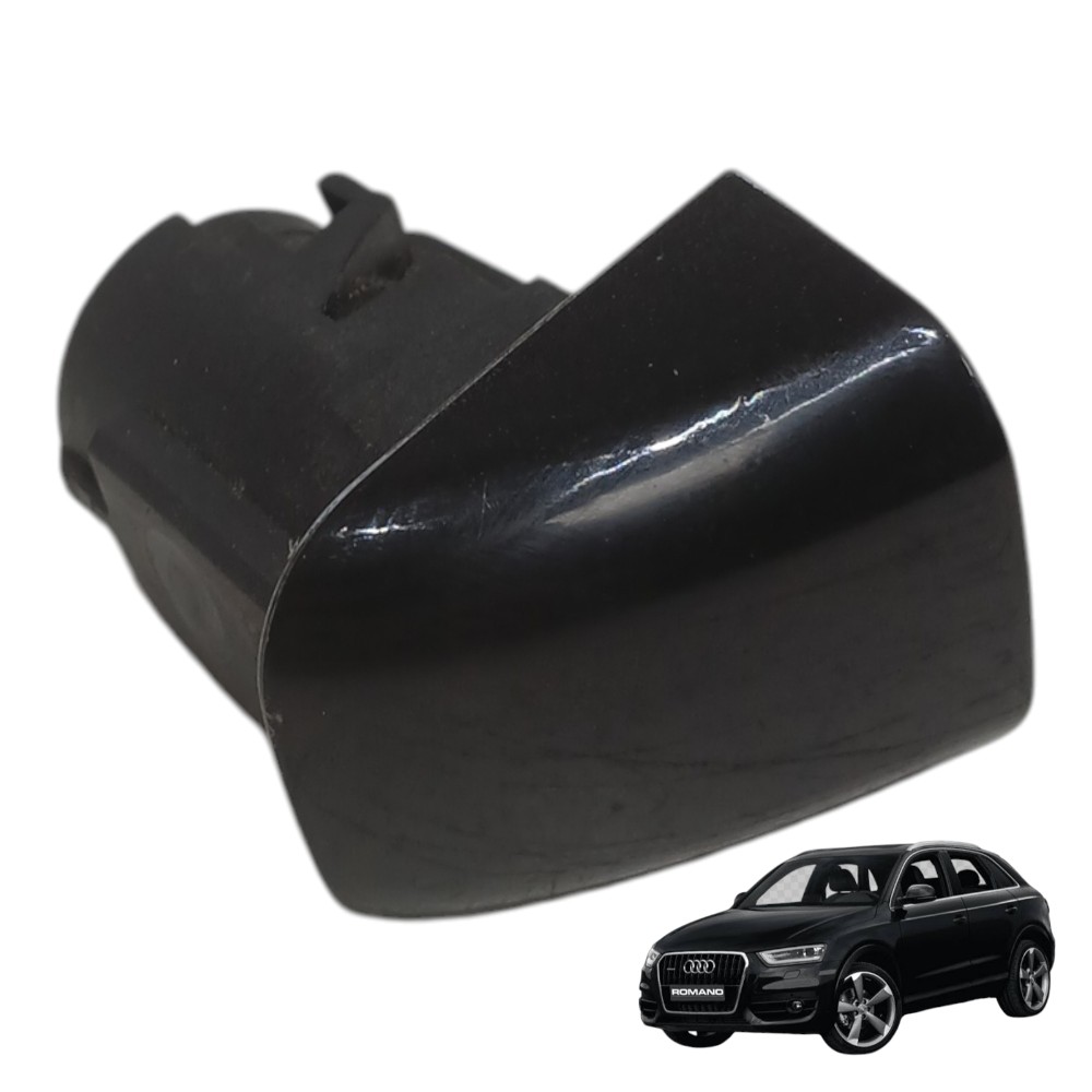 Acabamento Maçaneta Externa Traseir Esquerd Audi Q3 2.0 2014 Preto Traseira