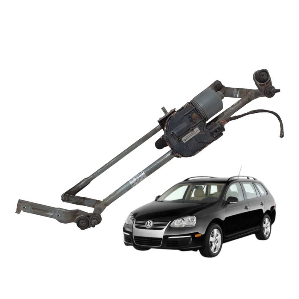 Galhada Com Motor Limpador Parabrisa Vw Jetta Variant 2009