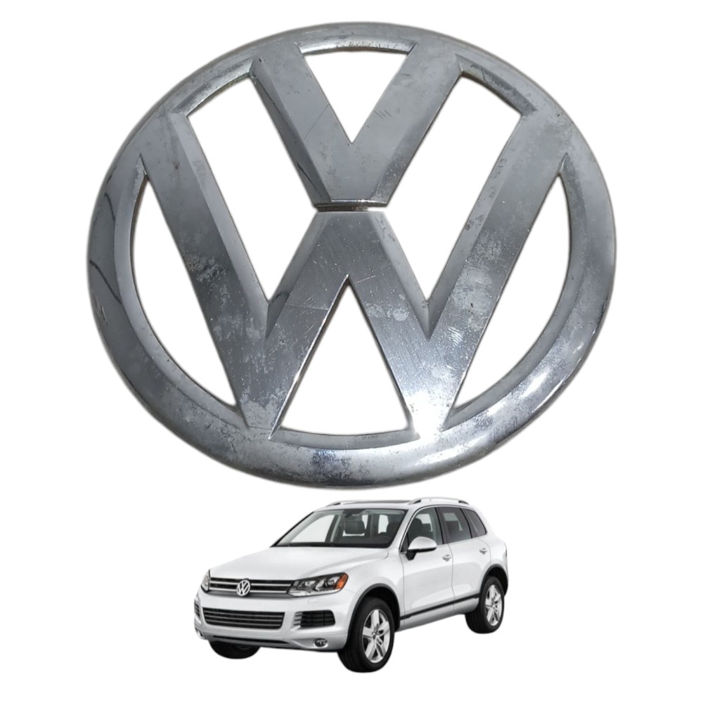 Emblema Cromado Traseiro Volkswagen Touareg 4.2 V8 Fsi 2013 7