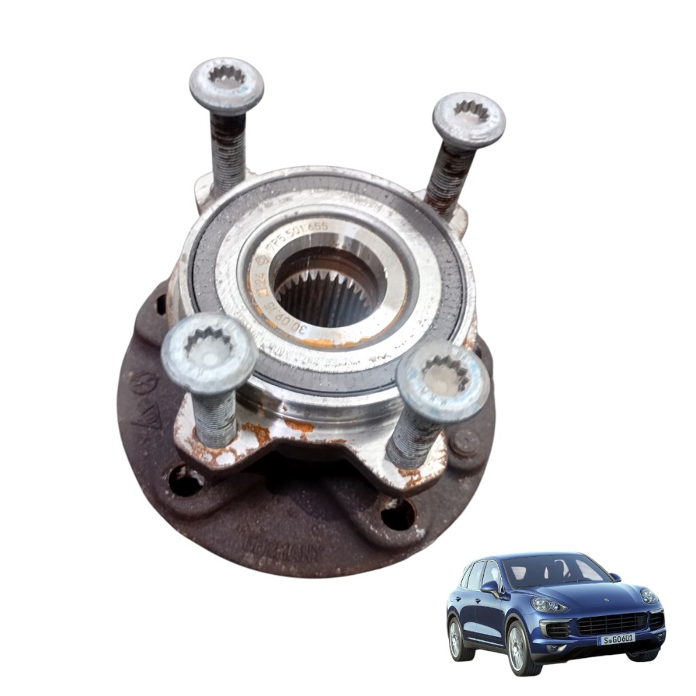 Cubo roda dianteira esquerda porsche cayenne 2015 2016