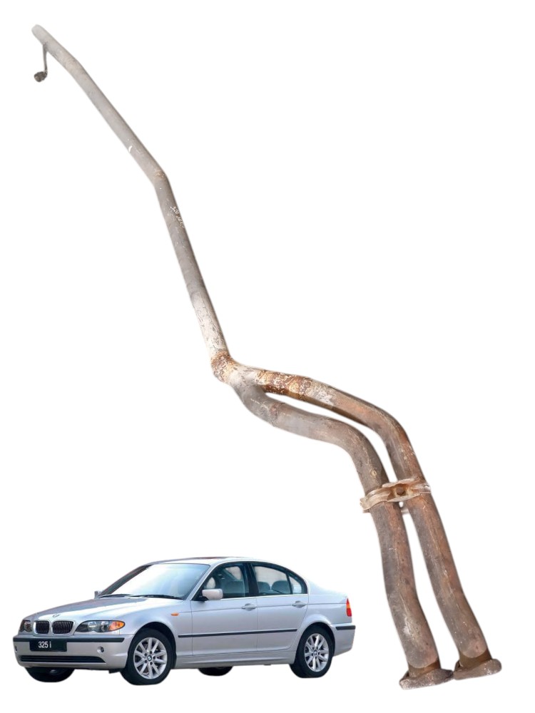 Escapamento Silenciador Abafador Bmw 320i 2.5 1999 2003 E46