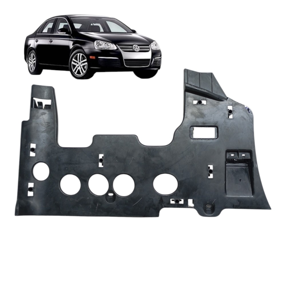 Acabamento inferior painel Volkswagen jetta 2.5 2007 2008 1