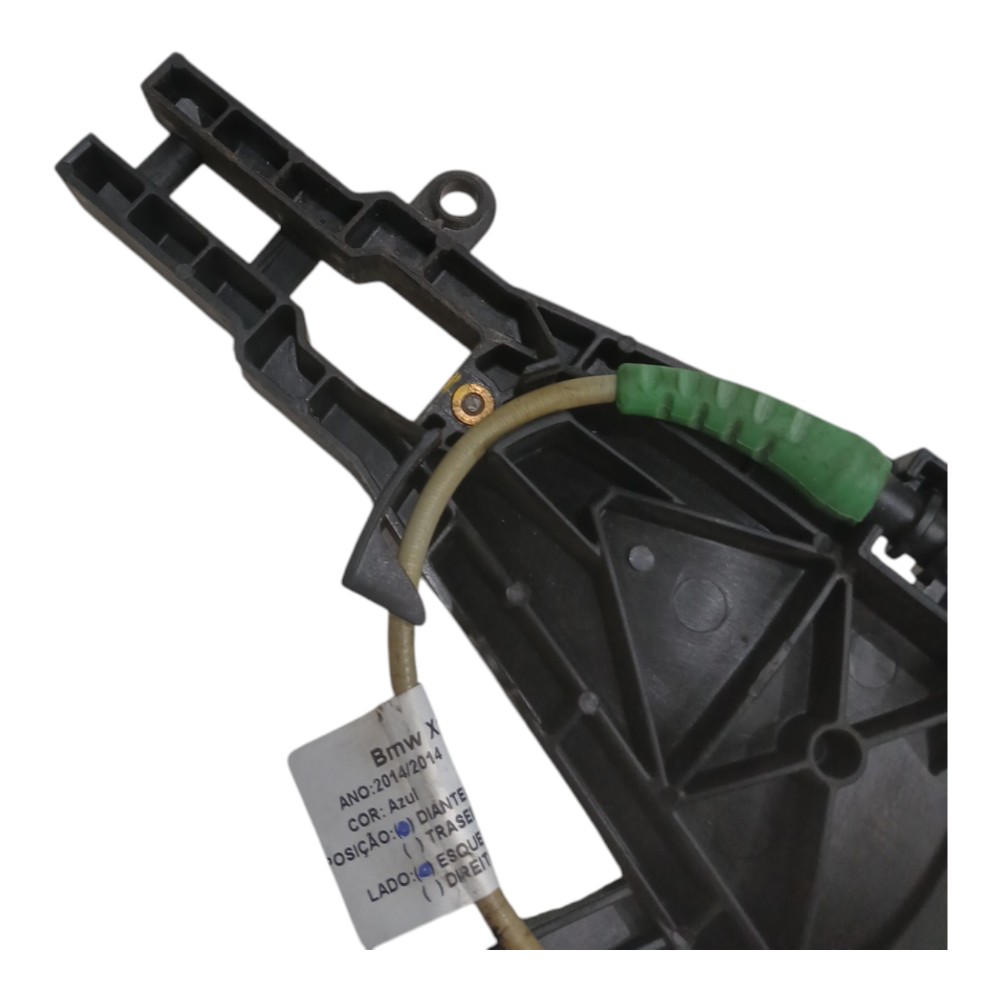 Maçaneta Porta Dianteira Esquerda Bmw X1 2.0 2010 2015 E84 Preto 7
