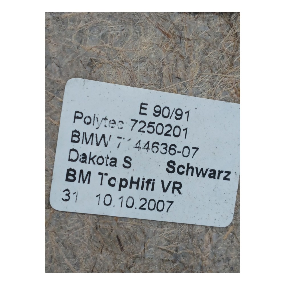 Forro Porta Dianteira Direita Bmw 335i 3.0 Turbo 2008 E90 9