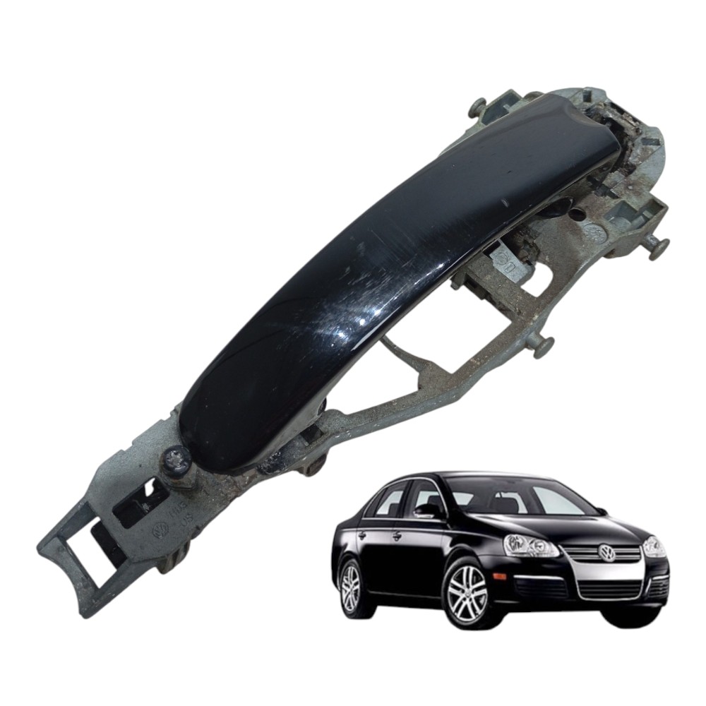 Maçaneta Externa Traseira Esquerda Volkswagen Jetta 2.5 2007 Traseira 1