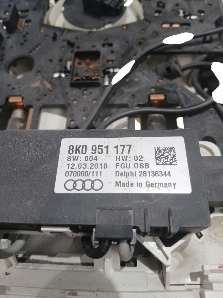 Luz Teto Cortesia Porta Óculos Audi Q5 2.0 Turbo Tfsi 2010 5