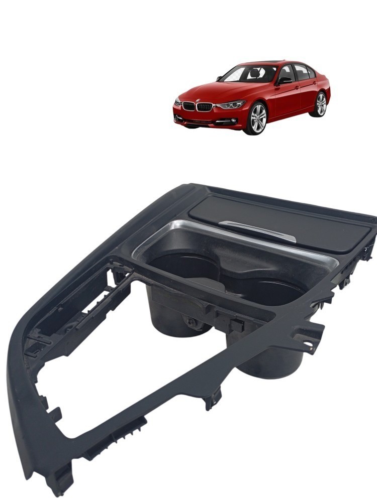 Moldura Porta Copos Console Central Bmw 320i 2.0 2013 2015