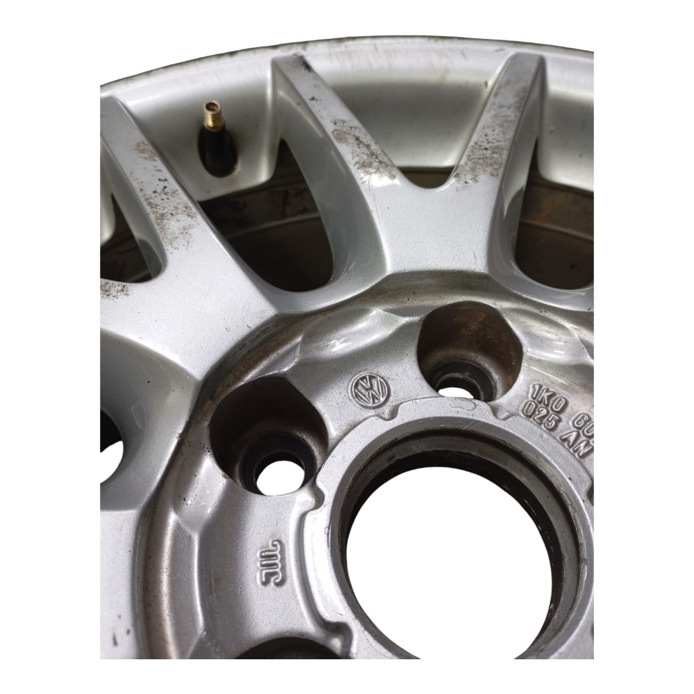 Roda Dianteira Direita Aro 17 Volkswagen Jetta 2.5 2007 2008 8