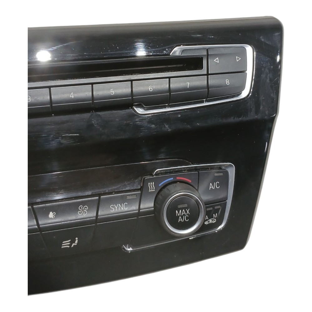 Botão Comando Ar Condicionado Rádio Bmw X1 2.0 2019 F48 Preto 6