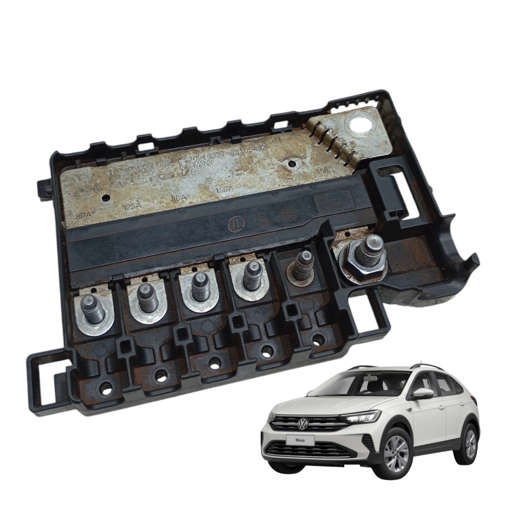 Placa Fusíveis Bateria Volkswagen Nivus Tcross Virtus 2021 1