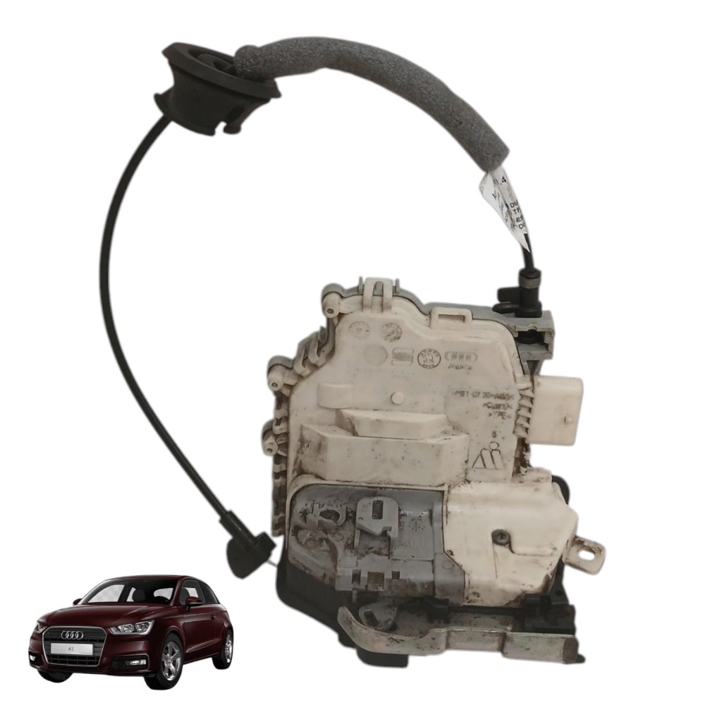 Fechadura Porta Dianteira Direita Audi A1 1.4 Tfsi 2012 2013 1