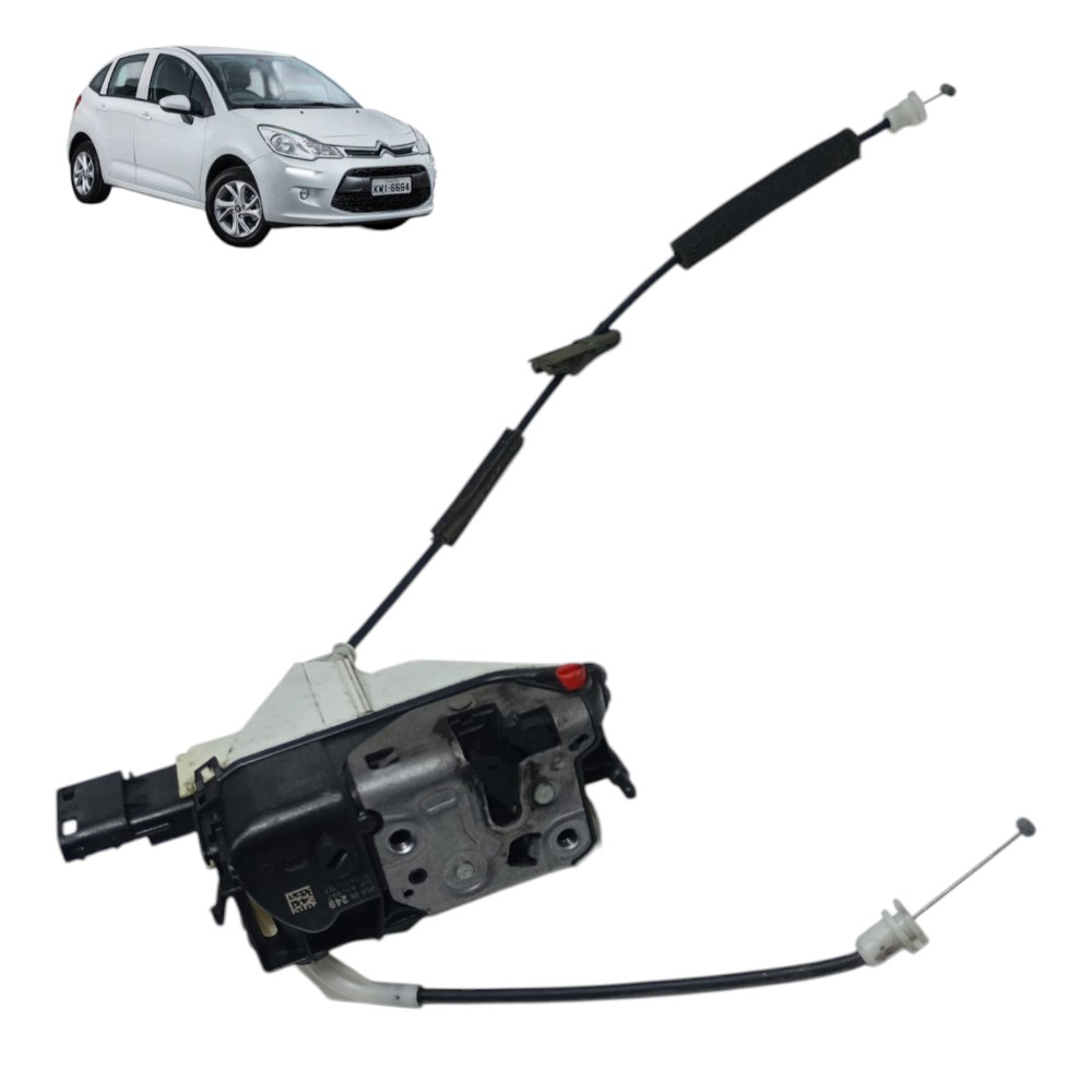 Fechadura Tras Dir Citroen C3 Tendence 1.5 2014