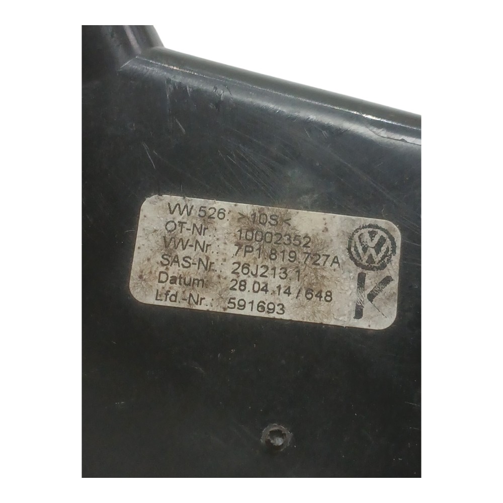 Difusor De Ar Central Direito Vw Touareg 4.2 V8 Fsi 2013 5