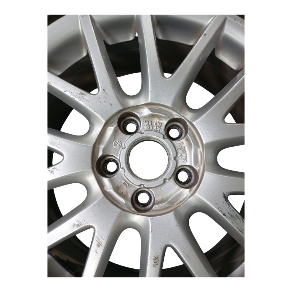 Roda Traseira Esquerda Aro 17 Volkswagen Jetta 2.5 2007 2008 6