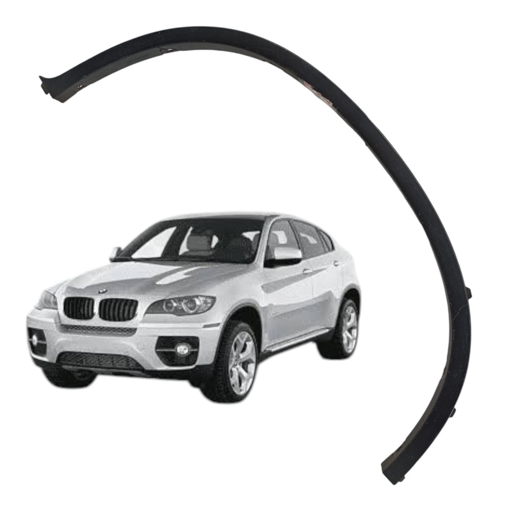 Moldura Paralama Traseiro Esquerdo Bmw X6 4.4 2010 Preto