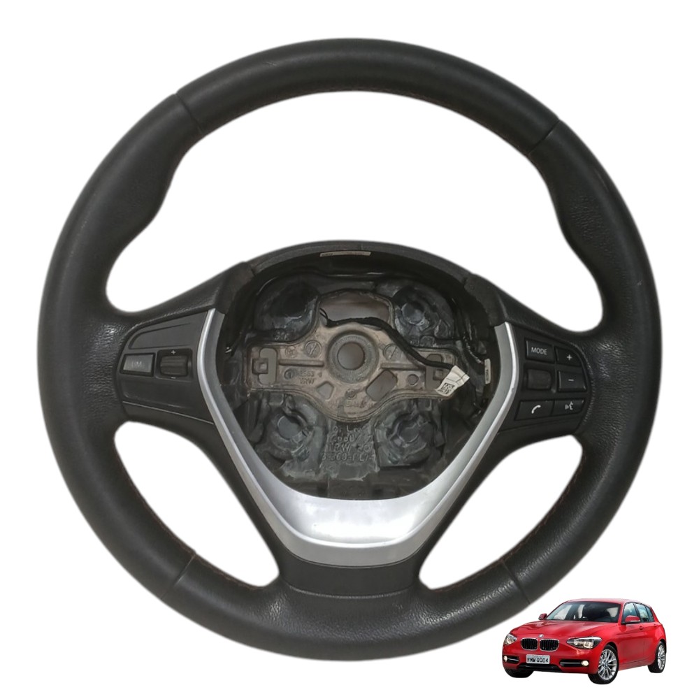 Volante Direção comandos bmw 118i 1.6 turbo 2013 2014 320i